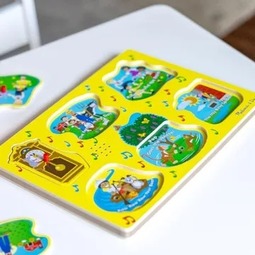 Engaging Musical Puzzle for Toddlers by Melissa & Doug
