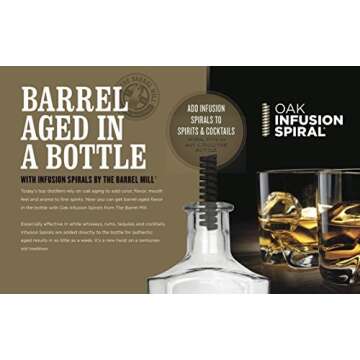 2 Pack Oak Infusion Spiral - Craft Barrel Aged Whiskey