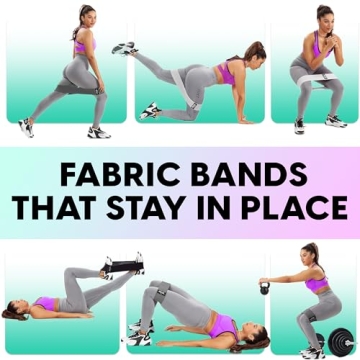 Durable Fabric Resistance Bands for All Fitness Levels