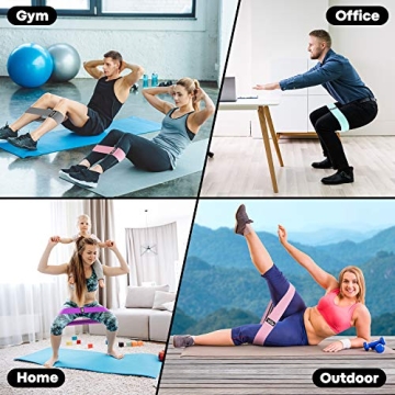 Durable Fabric Resistance Bands for All Fitness Levels