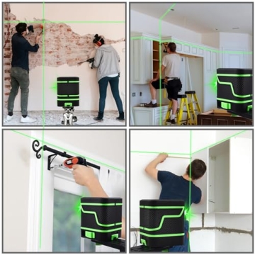 SHAWTY Green Laser Level with Self Leveling and Magnetic Base