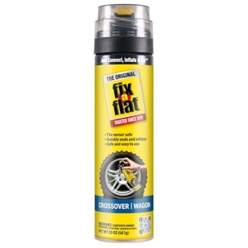 Fix-a-Flat S60430 Aerosol Emergency Tire Repair for Cars