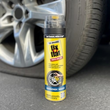 Fix-a-Flat S60430 Aerosol Emergency Tire Repair for Cars