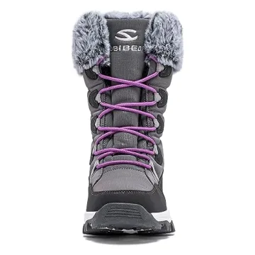 HOBIBEAR Women's Waterproof Winter Snow Boots - Cozy & Stylish