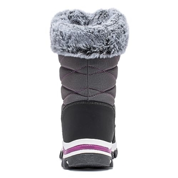 HOBIBEAR Women's Waterproof Winter Snow Boots - Cozy & Stylish