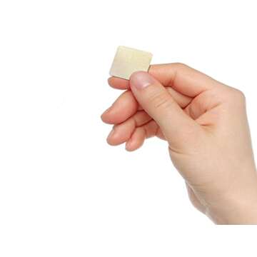 200 Pieces Unfinished Wood Craft Squares for DIY