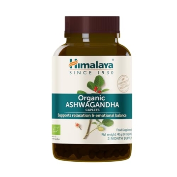 Himalaya Organic Ashwagandha for Stress & Energy Support