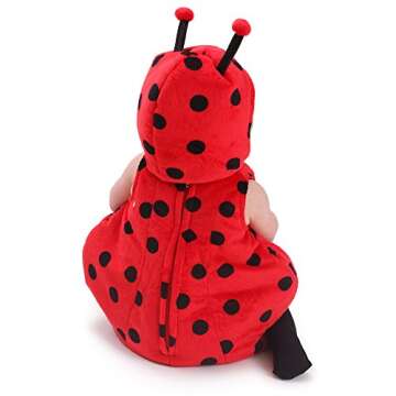 Dress Up America Baby Ladybug Costume – Toddler Cute Lady-Bug Infant Costume