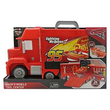 Cars 3 Mack's Mobile Tool Center for Fun Play