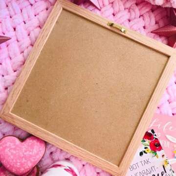 WZLL.SLSP Felt Letter Message Board 340 Letters,Letter Board Sign With Stand, 10X10 Inch for Baby & Pregnancy Announcement Sign,for Party Home Decor