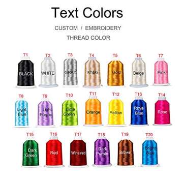 Unique Personalized Sun Hat with Custom Embroidery