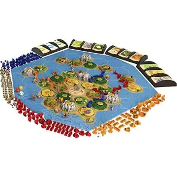 CATAN 3D Edition Seafarers + Cities & Knights Board Game Expansion - Immersive Terrain, Legendary Gameplay! Family Game for Kids & Adults, Ages 12+, 3-4 Players, 90 Min Playtime, Made by CATAN Studio