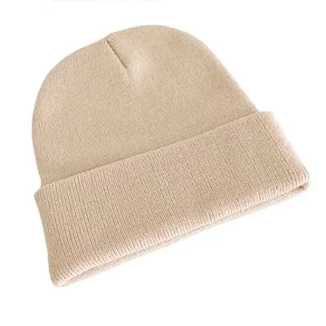 NPQQUAN 3 Packs Unisex Beanie Hats for Winter Warmth