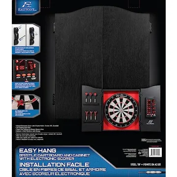 EastPoint Sports Dartboard with Electronic Scoring and Darts