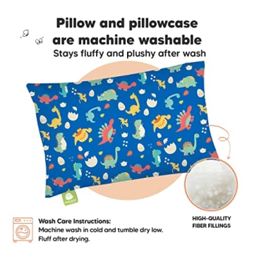 My Little Dreamy Toddler Pillow with Pillowcase - Organic Comfort