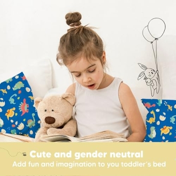 My Little Dreamy Toddler Pillow with Pillowcase - Organic Comfort