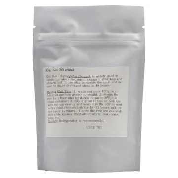 Koji Kin Starter for Sake Miso and Bourbon 60g