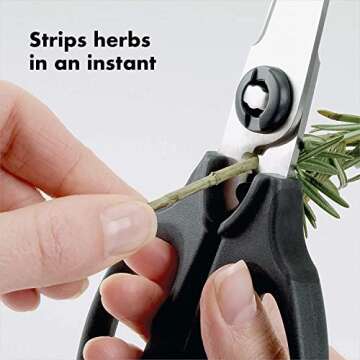 Discover OXO Good Grips Multi-Purpose Kitchen & Herbs Scissors/Shear (2 Pack) - Perfect for Every Ki...
