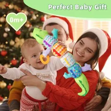 Jollybaby Alligator Musical Plush Toy for Infants