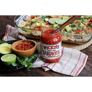 Wickles Spicy Red Sandwich Spread, 16 OZ (Pack of 2)