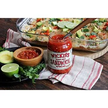 Wickles Spicy Red Sandwich Spread, 16 OZ (Pack of 2)