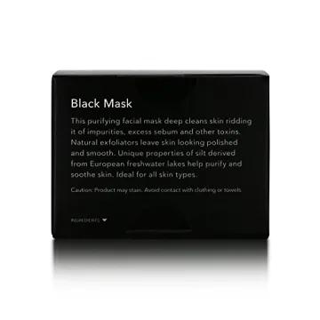 Revision Skincare Black Mask for Radiant, Clean Skin
