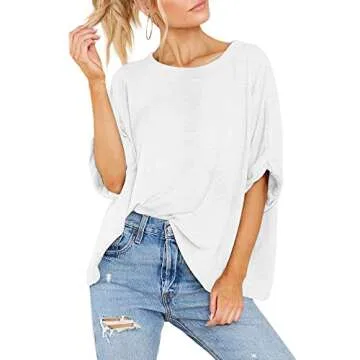 Women Casual Oversized T-Shirt for All Seasons