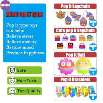 109 PCS Premium Party Favors Toy Set for Kids