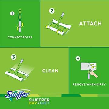 Swiffer Sweeper Dry + Wet Starter Kit
