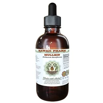 Mullein Alcohol-Free Liquid Extract - Organic Herbal Supplement (2 oz)