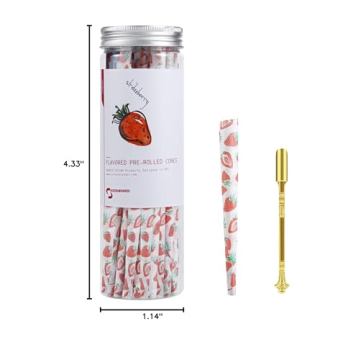 Ornate Ocean Flavored Pre Rolled Cones 50 Pack Travel Kit