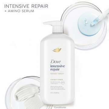 Dove Intensive Repair Conditioner 4 Pack for Damaged Hair