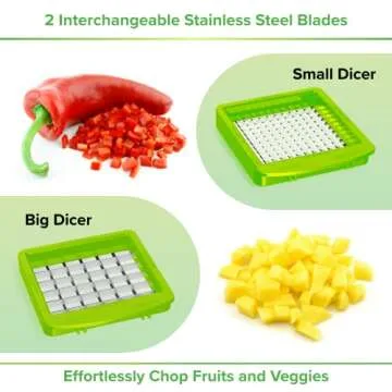 PrepNaturals 4 in 1 Vegetable Chopper with Container