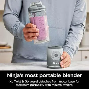 Ninja BC251SL Blast Max: Cordless Personal Blender for Smoothies