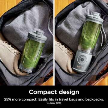 Ninja BC251SL Blast Max: Cordless Personal Blender for Smoothies