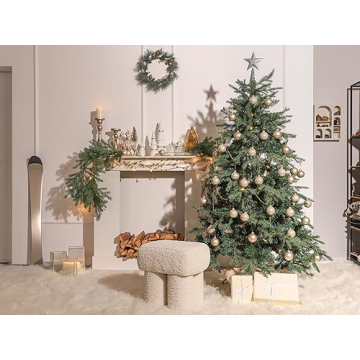 WDS WONDROUS Glass Christmas Tree Ornaments Set of 12