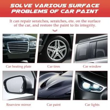 3pc Magic Car Scratch Removal Pen & Weatherproof Touch Up Paint Pen Car Scratch Remover Pen for dark...