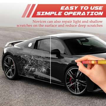 Magic Car Scratch Removal Pen for Dark Cars - 3pc Set
