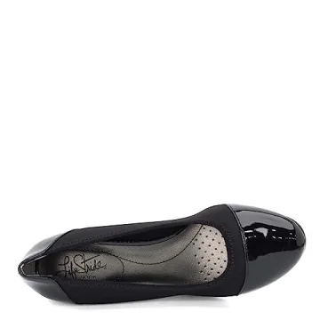 LifeStride Women's Juliana Wedge Pump - Black 8.5 US