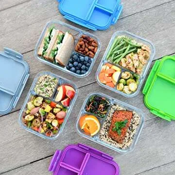 Bentgo Glass Lunch Box - Leak-Proof & Eco-Friendly Container