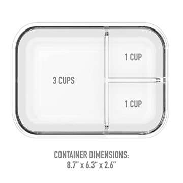Bentgo Glass Lunch Box - Leak-Proof & Eco-Friendly Container
