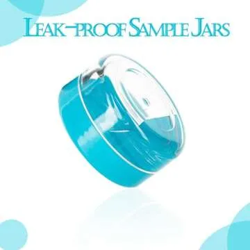 ZEJIA 5g Mini Makeup Sample Containers with Lids