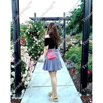 Mini Top-Handle Retro Box Flap PU Leather Satchel Crossbody Leopard Snake Neon (1Plain Top-Handle - Crochet Fabric Ivory)