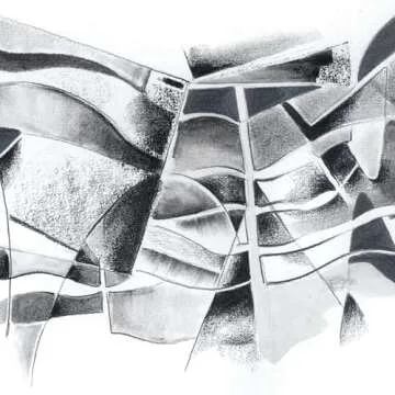 CRETACOLOR 400 30-Black Box 20-Piece Charcoal Set