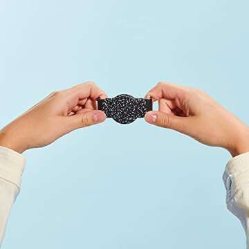 PopSockets Phone Grip Slide for Phones and Cases, Sliding Phone Grip with Expanding Kickstand - Black