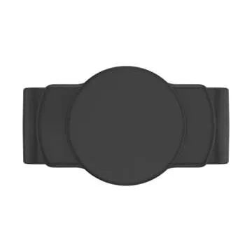 PopSockets Phone Grip Slide for Phones and Cases, Sliding Phone Grip with Expanding Kickstand - Black