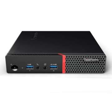 Lenovo M710Q Tiny Desktop with Intel i5, 16GB RAM, SSD