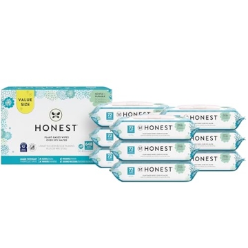 The Honest Company Clean Conscious Unscented Wipes | Over 99% Water, Plant-Based, Baby Wipes | Hypoa...