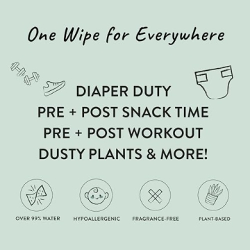 Honest Company Plant-Based Baby Wipes for Sensitive Skin