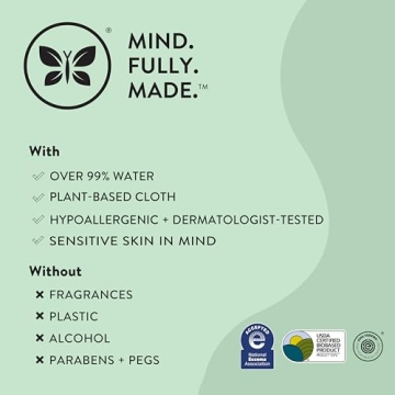 Honest Company Plant-Based Baby Wipes for Sensitive Skin